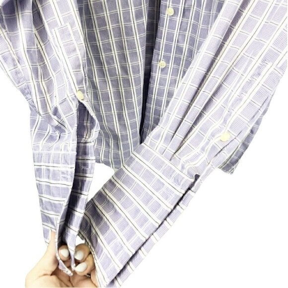 MICHAEL Michael Kors Button Down Dress Shirt ASz 15.5 / M - Picture 7 of 8